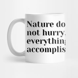 Motivational And Inspirational Monk Quote Design Mug